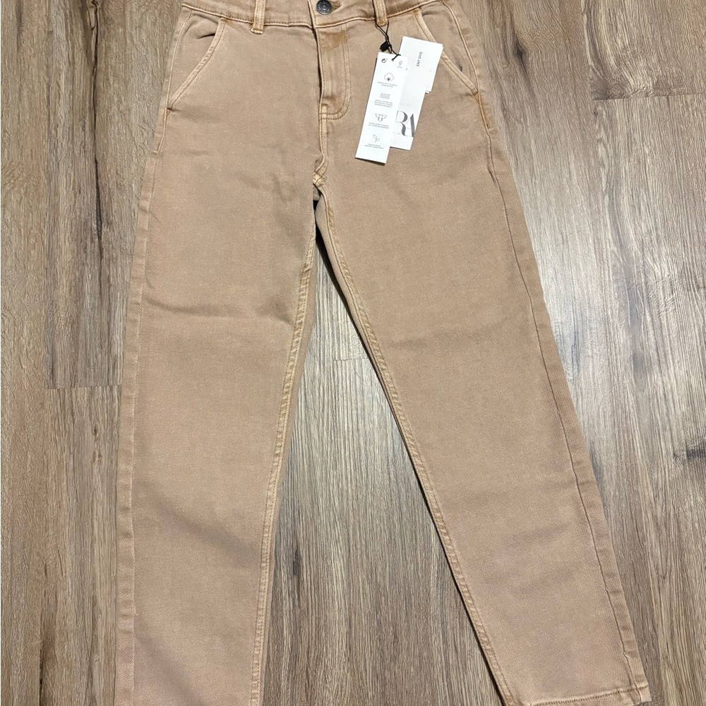 Zara Kids Tan Jeans